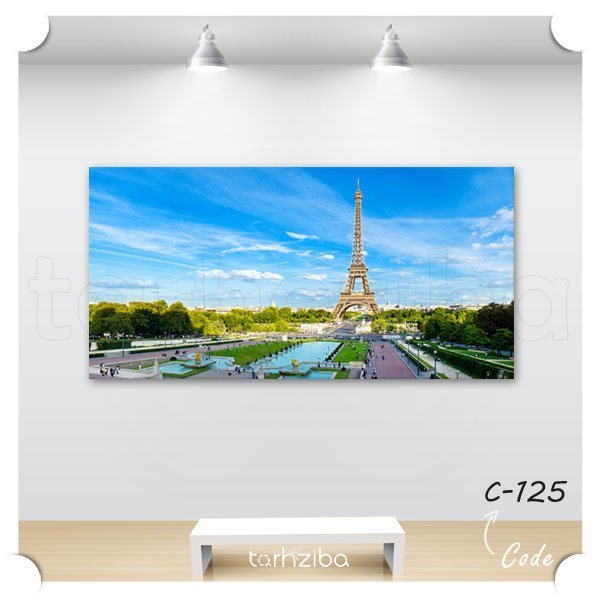 تابلو ایفل و پاریس زیبا