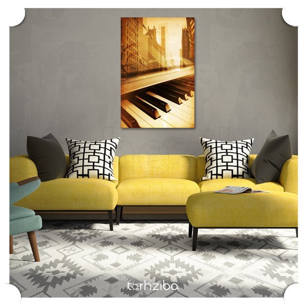 تابلو عکس پیانو کلاسیک