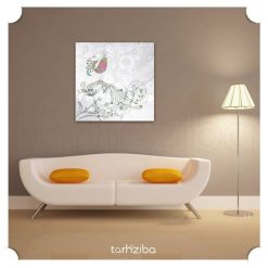 تابلو پرنده فانتزی طرح کلاسیک و هنری 6 طرح و مدل تابلو پرنده فانتزی