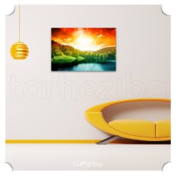 خرید تابلو دیواری و مدرن با طرح غروب آفتاب