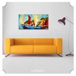 تابلو نقاشی منظره دریا طرح شورانگیز 5 تابلو نقاشی طبیعت زیبا