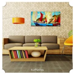 تابلو نقاشی منظره دریا طرح شورانگیز 6 تابلو نقاشی منظره طبیعت